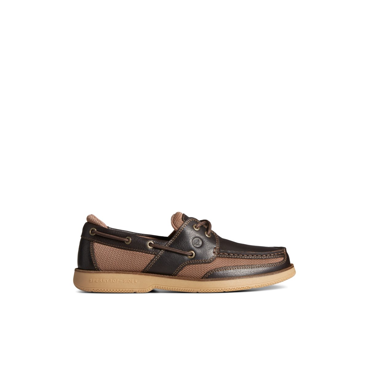 Dark Brown Sperry Surveyor 2-Eye Boat Shoes | 4056179-XN