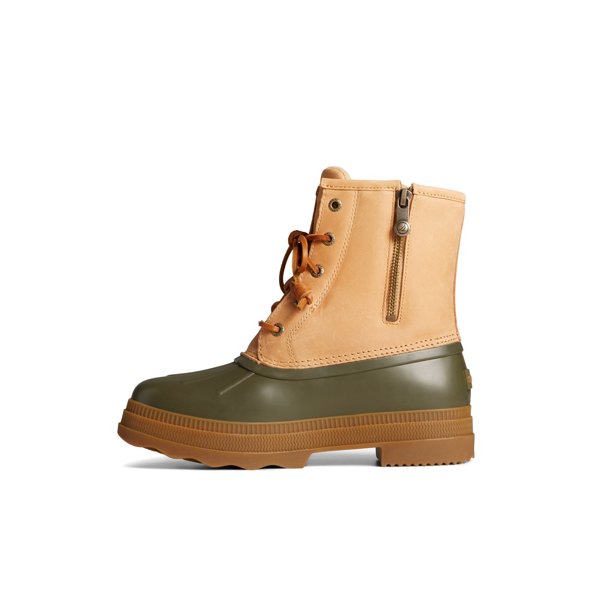 Green Sperry Saltwater 2.0 Duck Boots | 6190547-GS