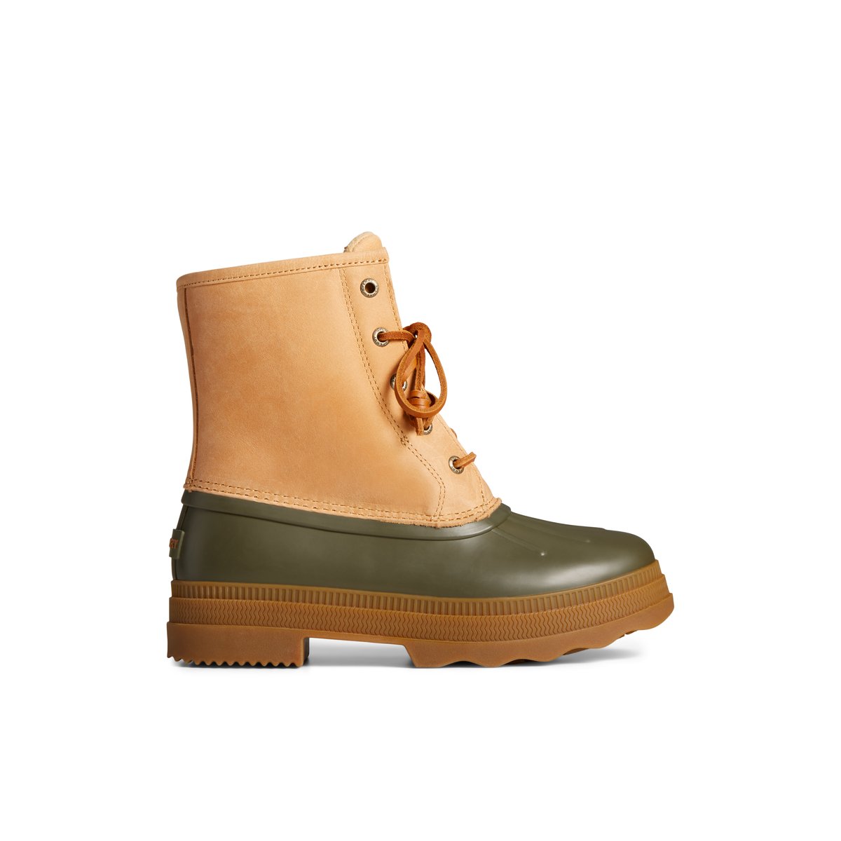 Green Sperry Saltwater 2.0 Duck Boots | 6190547-GS