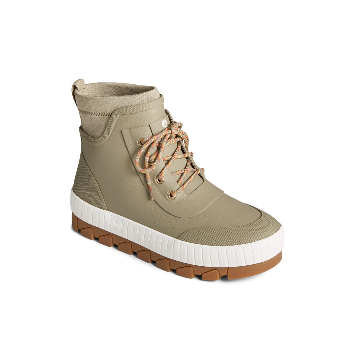 Green Sperry Torrent Rubber Lace Up Boots | 7321946-EB