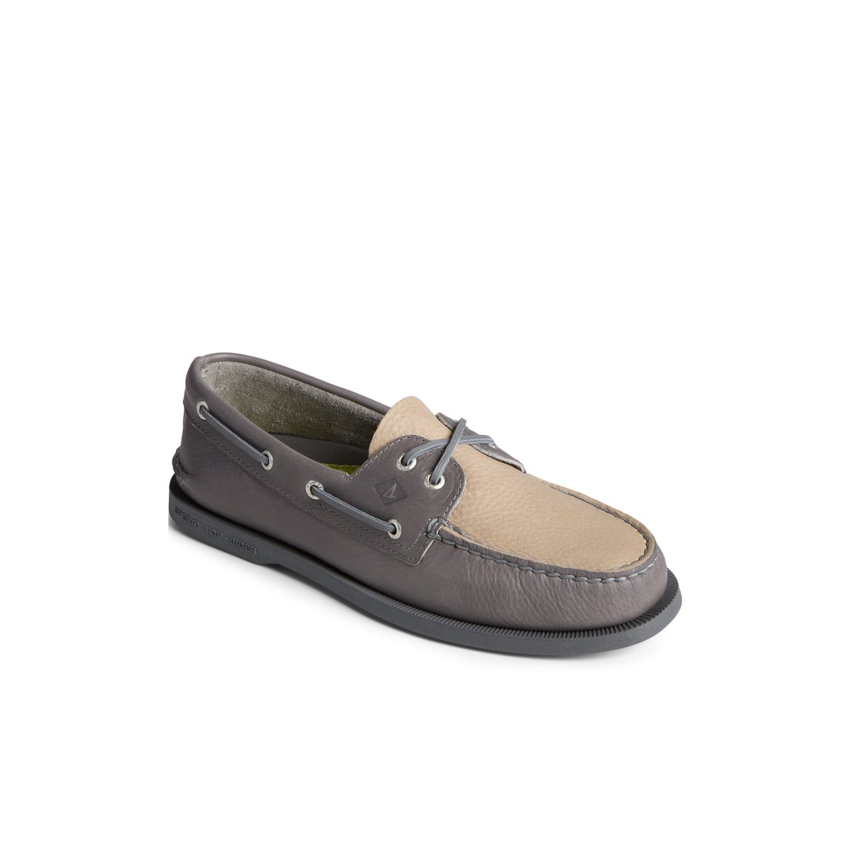 Grey Sperry Authentic Original™ Tumbled Boat Shoes | 9053146-ZI