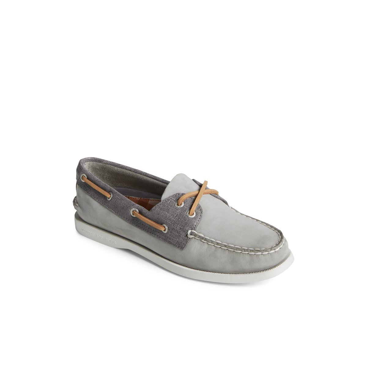 Grey Sperry Authentic Original™ Two-Tone Boat Shoes | 6214590-HB