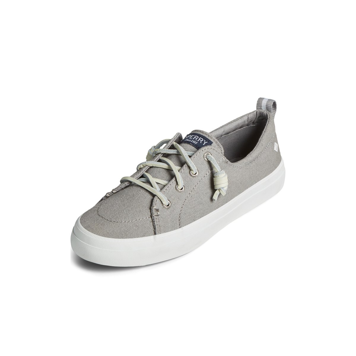 Grey Sperry Crest Vibe Sneakers | 7819063-VD