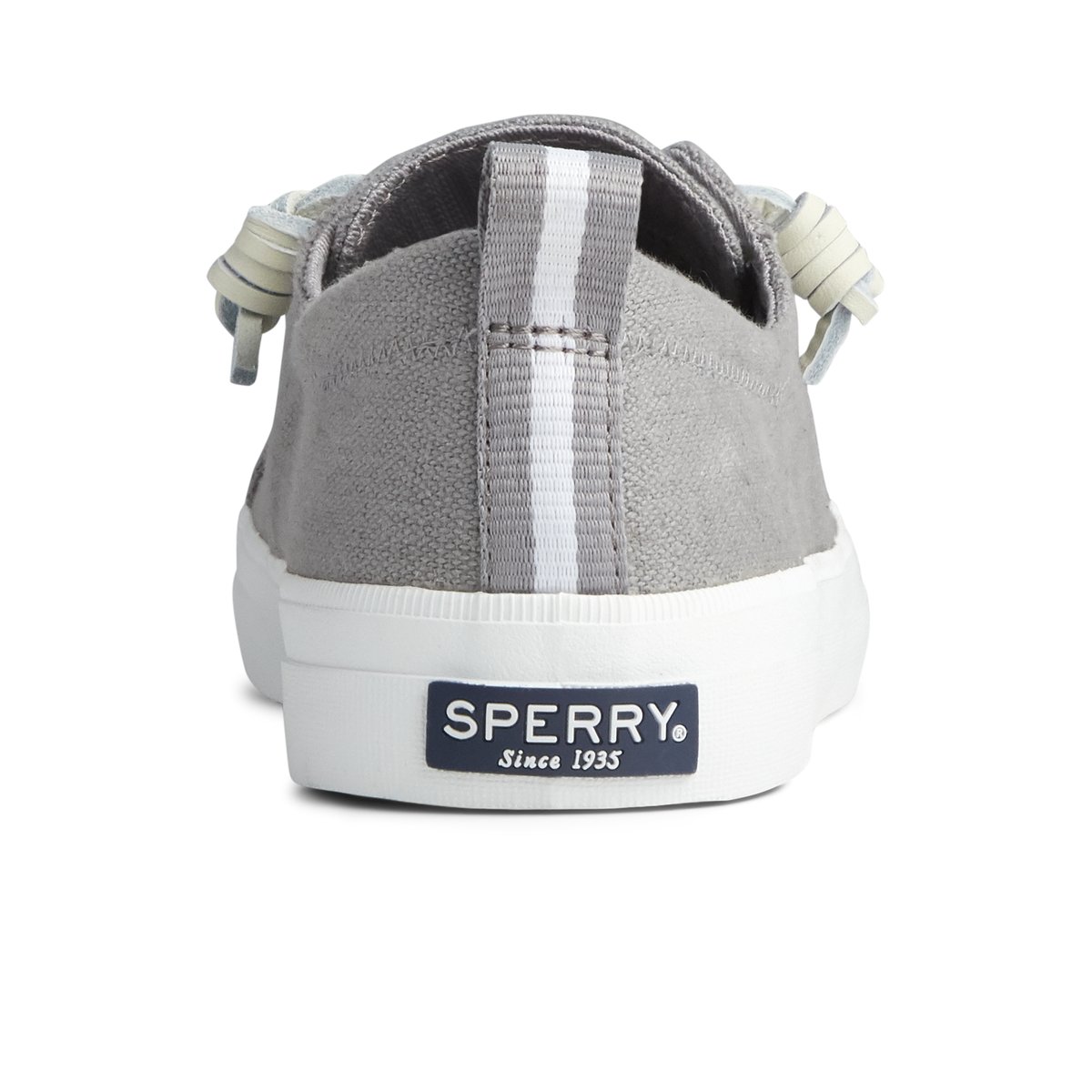 Grey Sperry Crest Vibe Sneakers | 7819063-VD