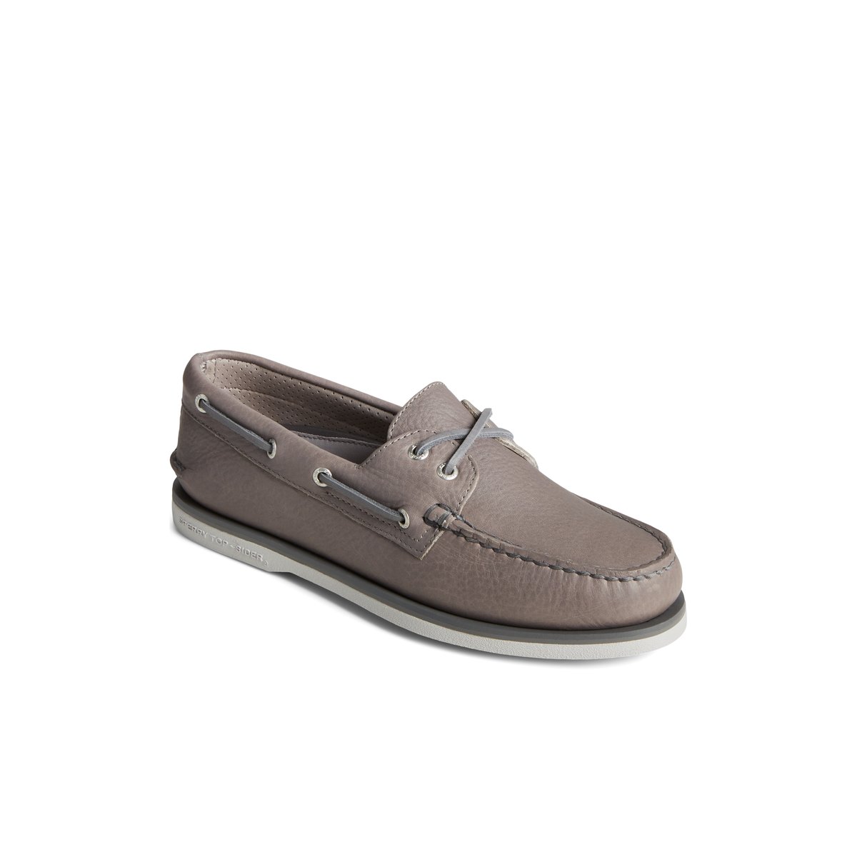 Grey Sperry Gold Cup™ Authentic Original™ Tumbled Boat Shoes | 3214876-PR