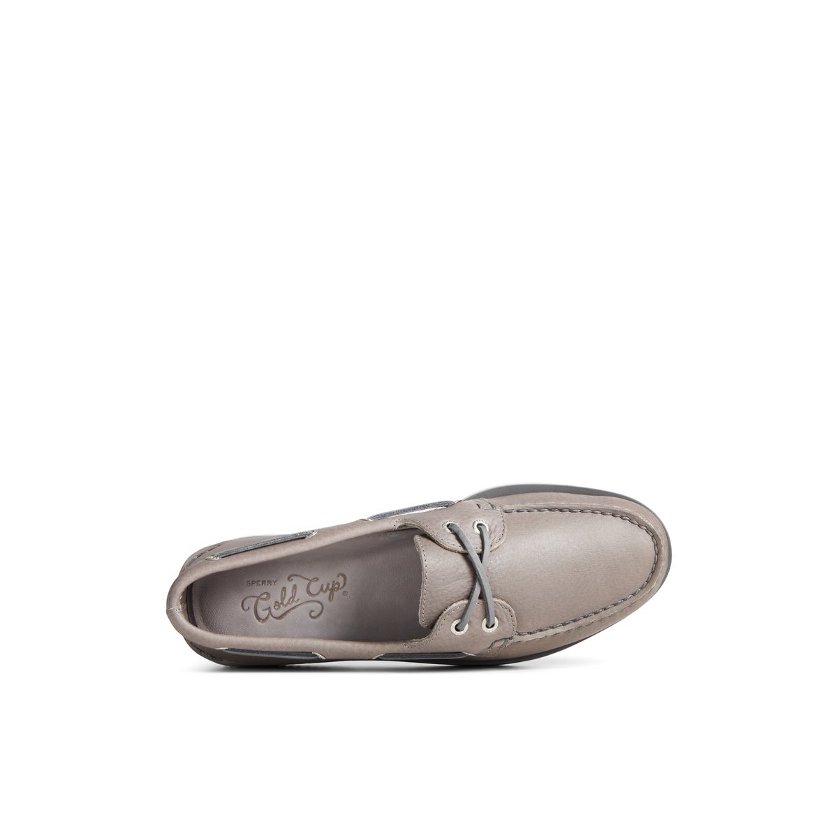 Grey Sperry Gold Cup™ Authentic Original™ Tumbled Boat Shoes | 3214876-PR