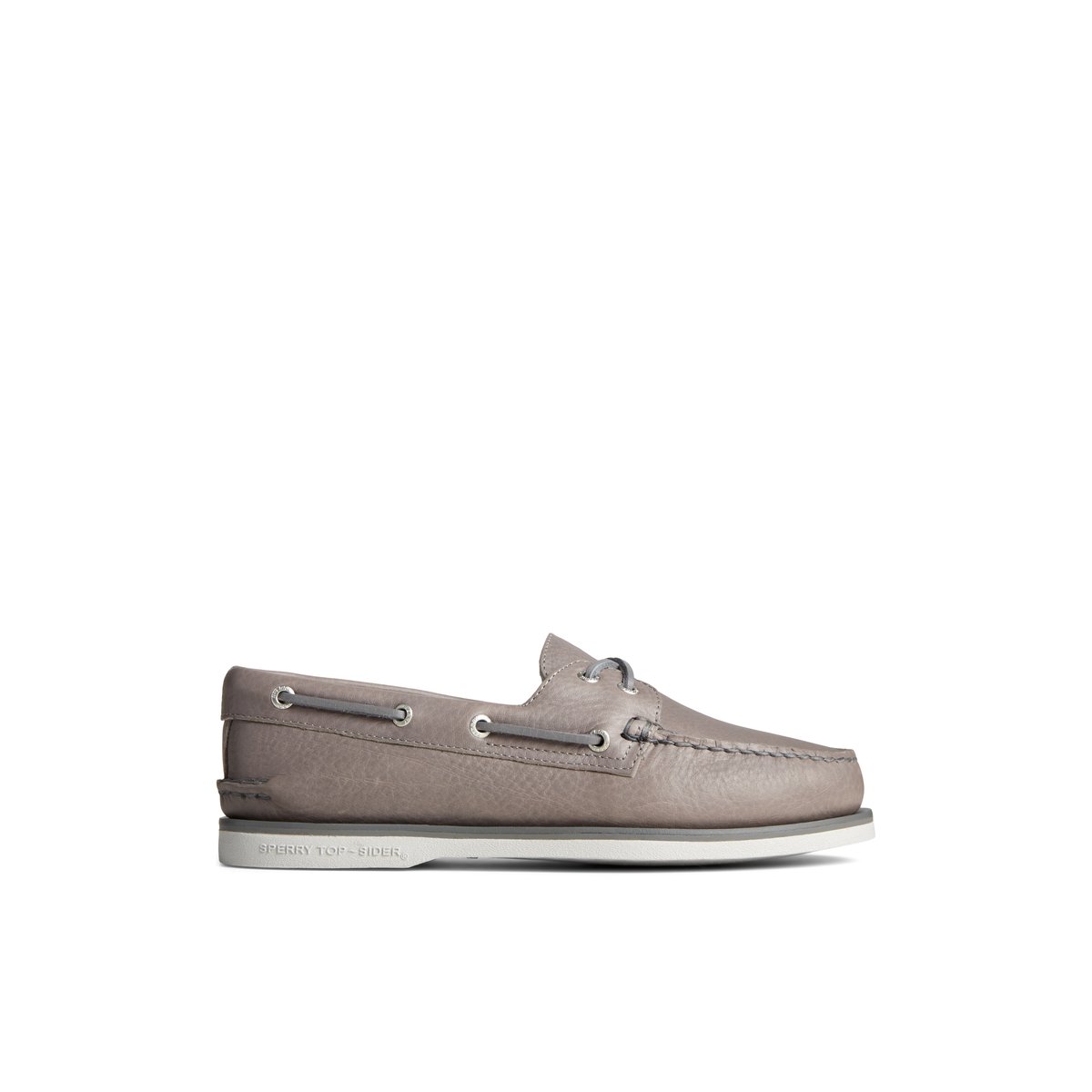 Grey Sperry Gold Cup™ Authentic Original™ Tumbled Boat Shoes | 3214876-PR