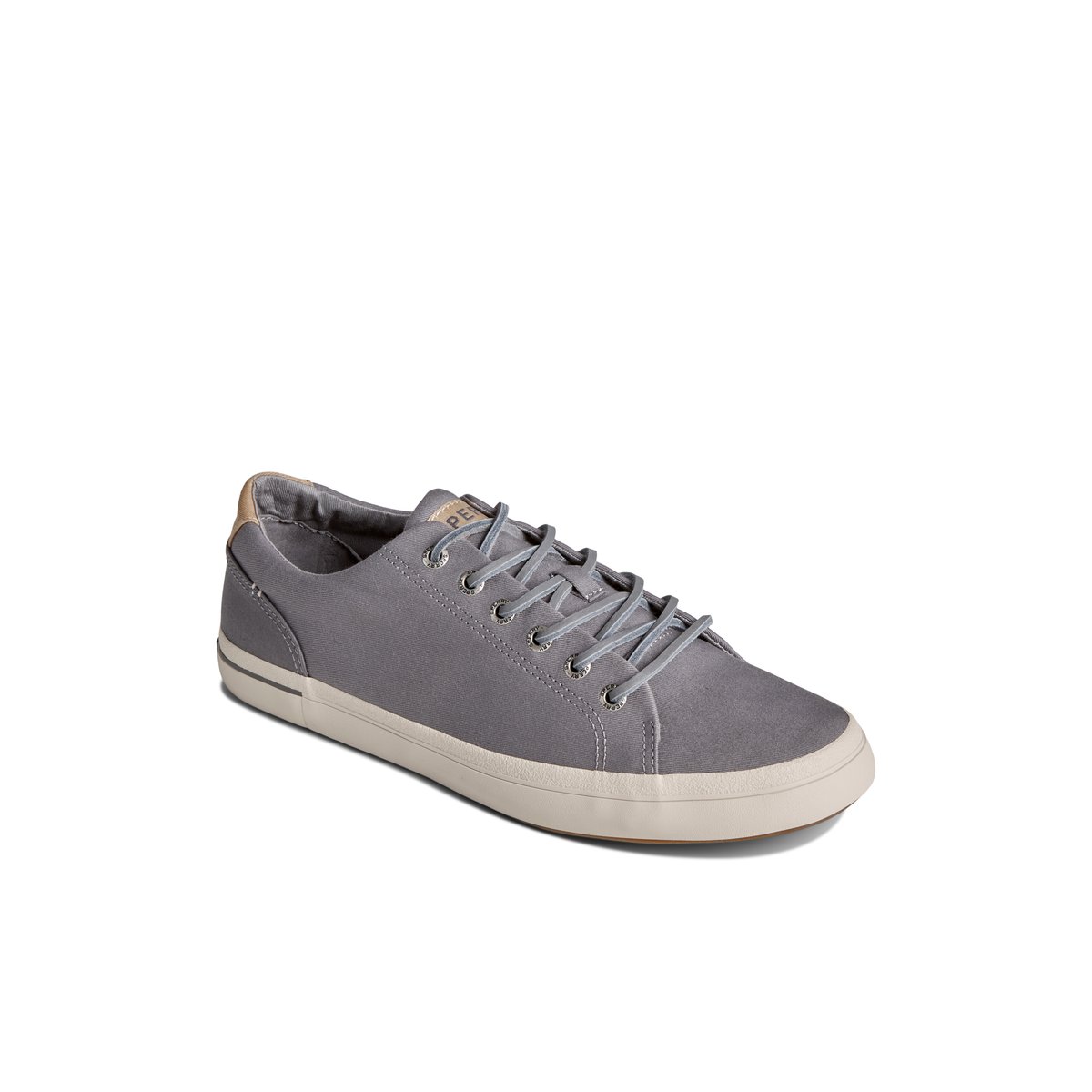 Grey Sperry SeaCycled™ Striper II Textile Sneakers | 5170932-TC