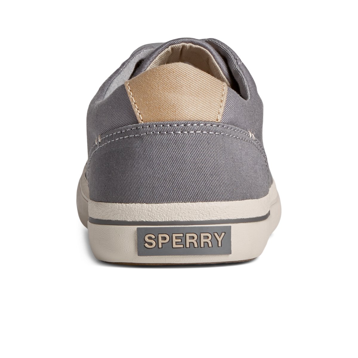 Grey Sperry SeaCycled™ Striper II Textile Sneakers | 5170932-TC