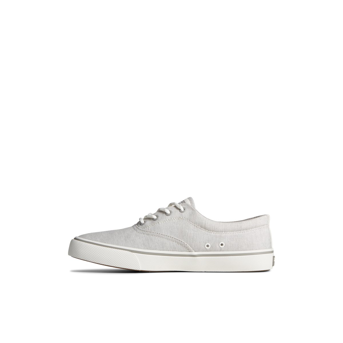 Grey Sperry Striper II Chambray Sneakers | 1308594-EX