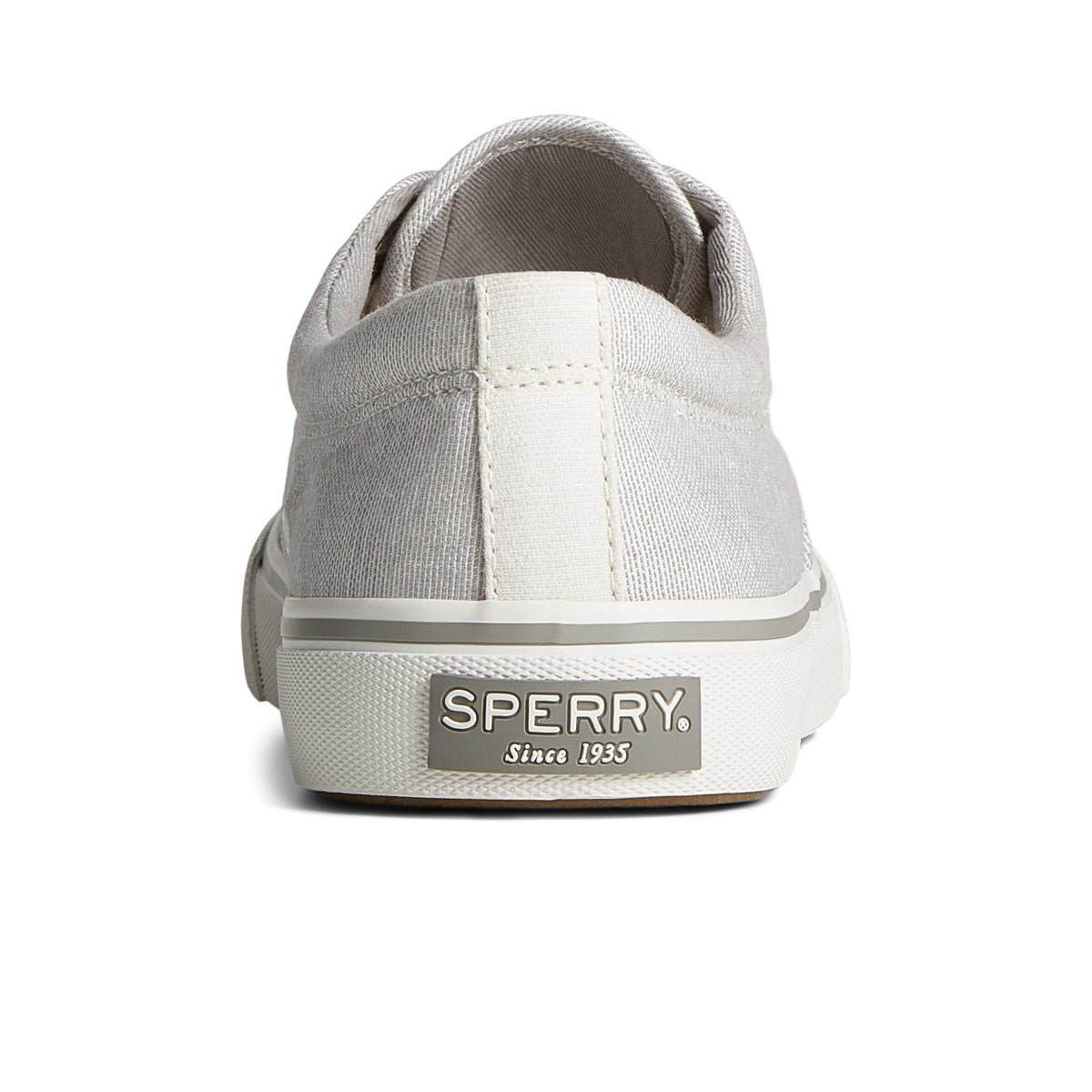 Grey Sperry Striper II Chambray Sneakers | 1308594-EX