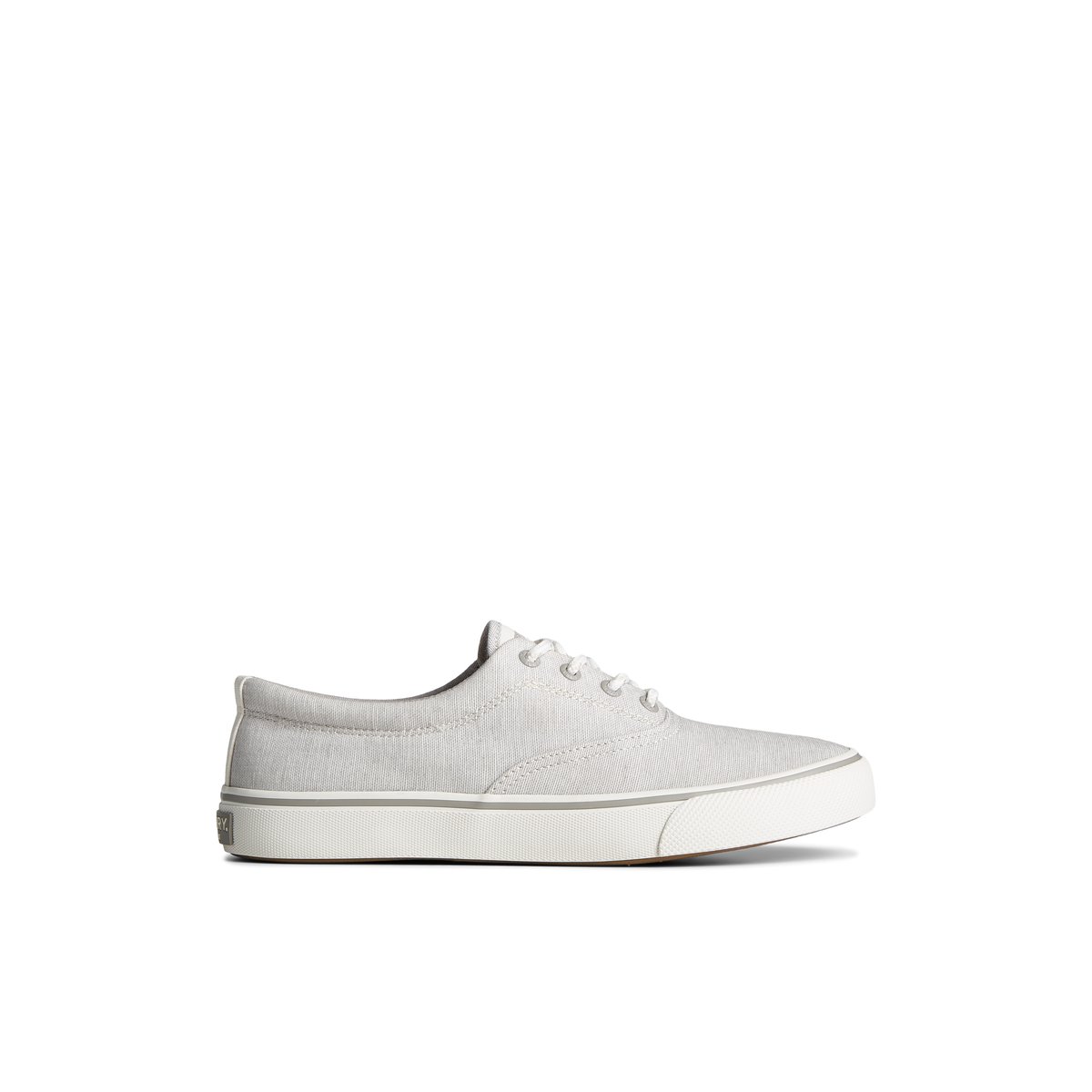 Grey Sperry Striper II Chambray Sneakers | 1308594-EX