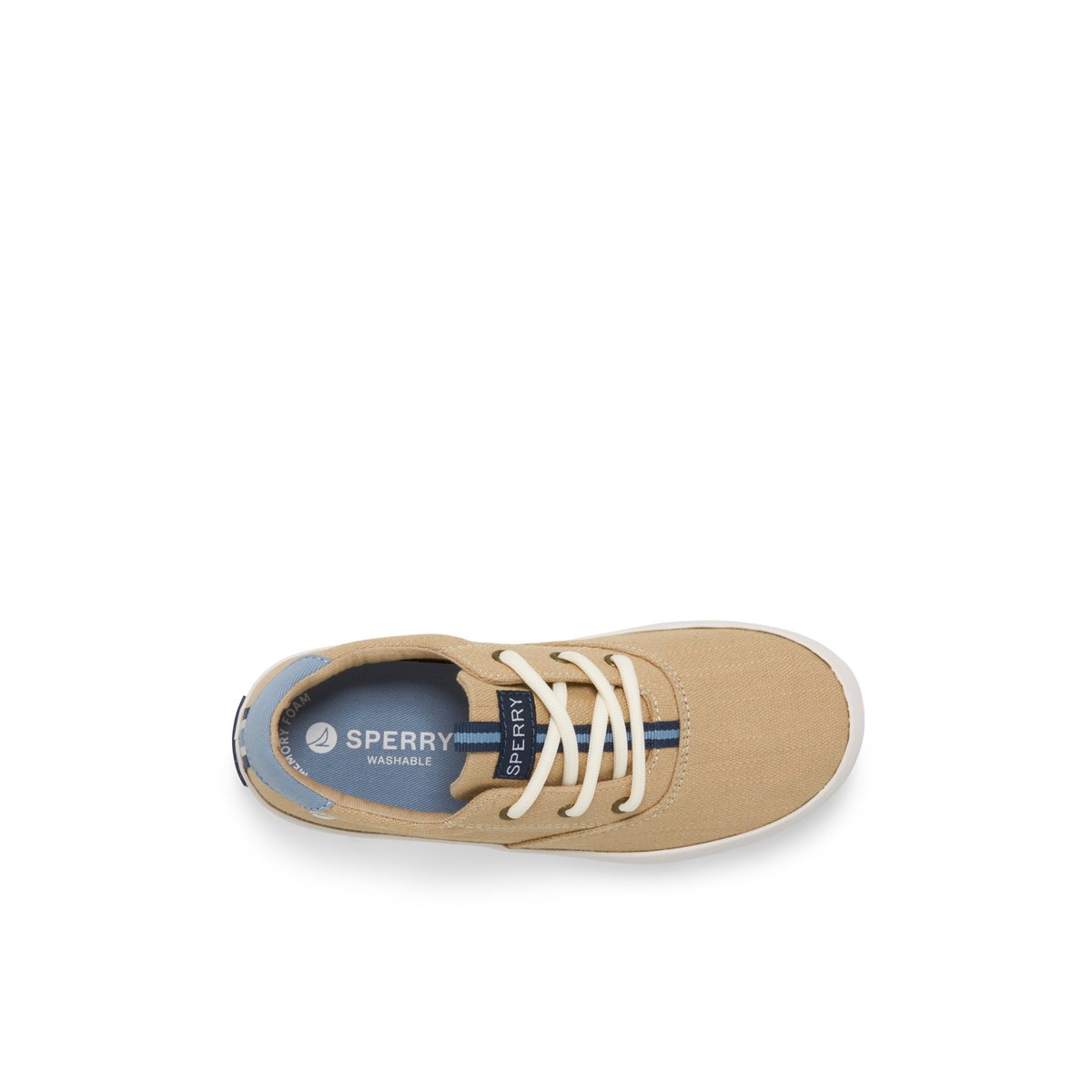 Khaki Sperry Spinnaker Washable Sneakers | 9174630-AH