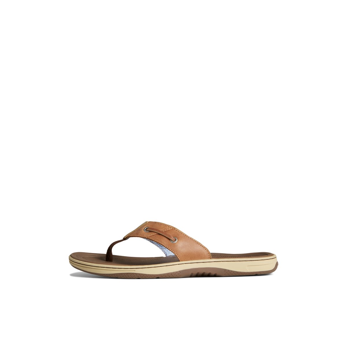 Light Brown Sperry Baitfish Flip Flops | 3468791-ZN