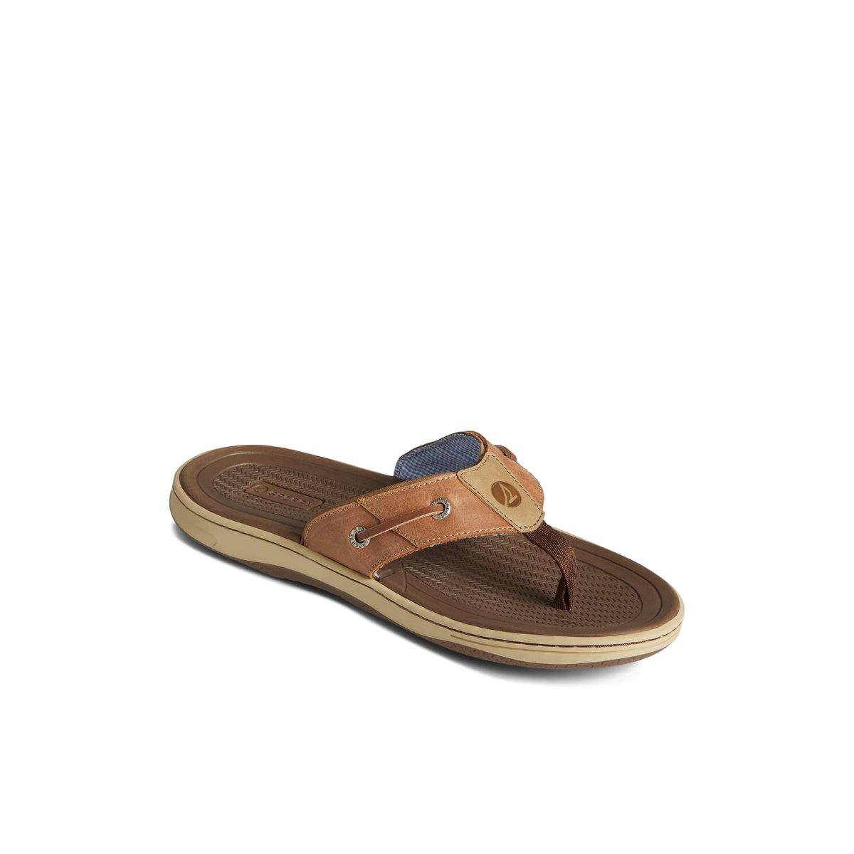 Light Brown Sperry Baitfish Flip Flops | 3468791-ZN