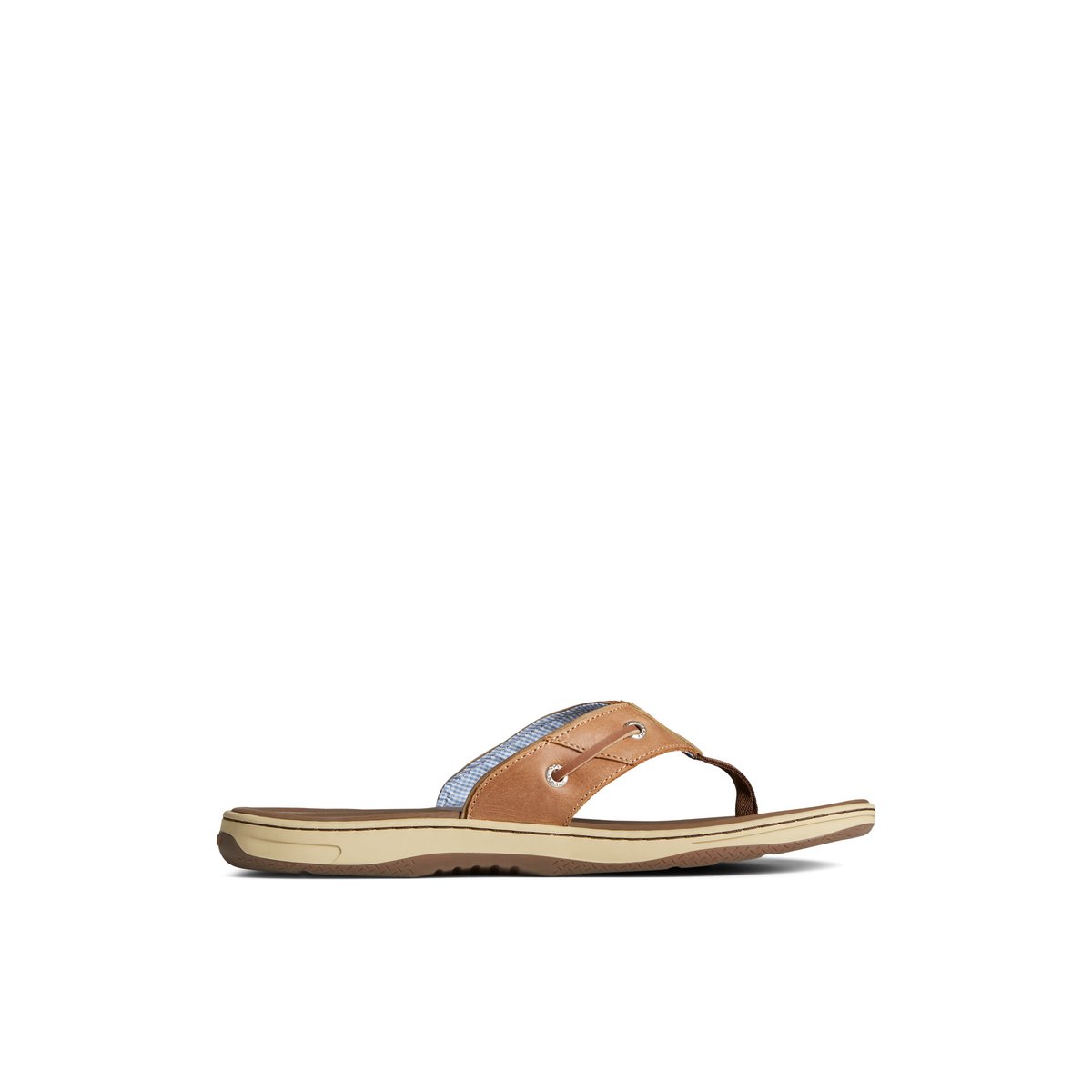 Light Brown Sperry Baitfish Flip Flops | 3468791-ZN