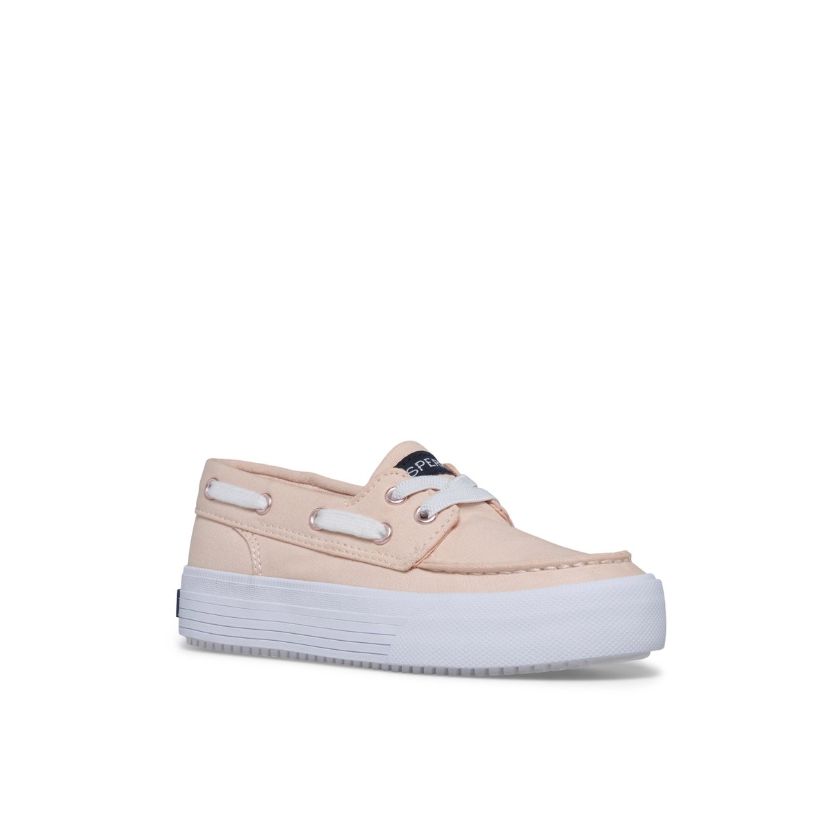 Light Red Sperry Bahama Platform Sneakers | 0578691-CK