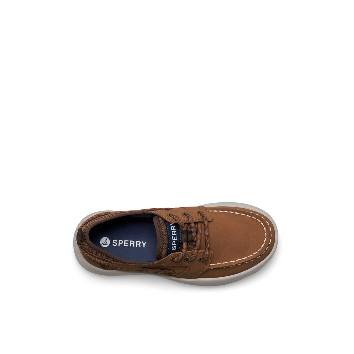 Medium Beige Sperry Bowfin Boat Shoes | 9064713-VZ