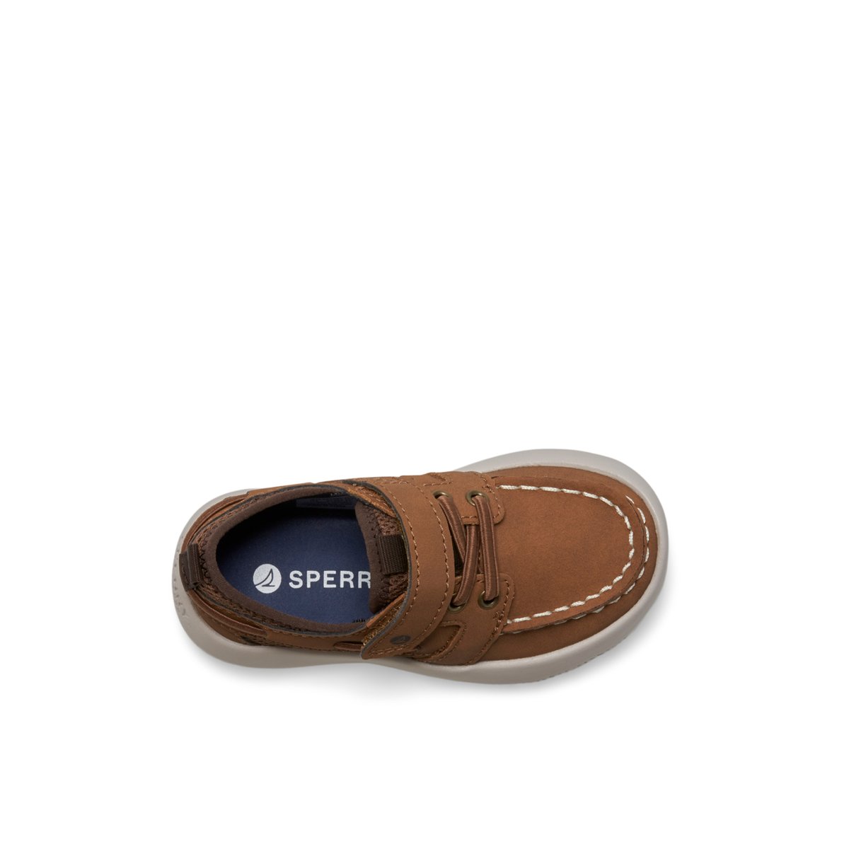 Medium Beige Sperry Bowfin Junior Boat Shoes | 2507384-EH