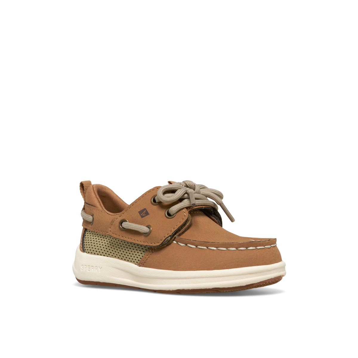 Medium Beige Sperry Fairwater PLUSHWAVE™ Jr Boat Shoes | 1520649-GN