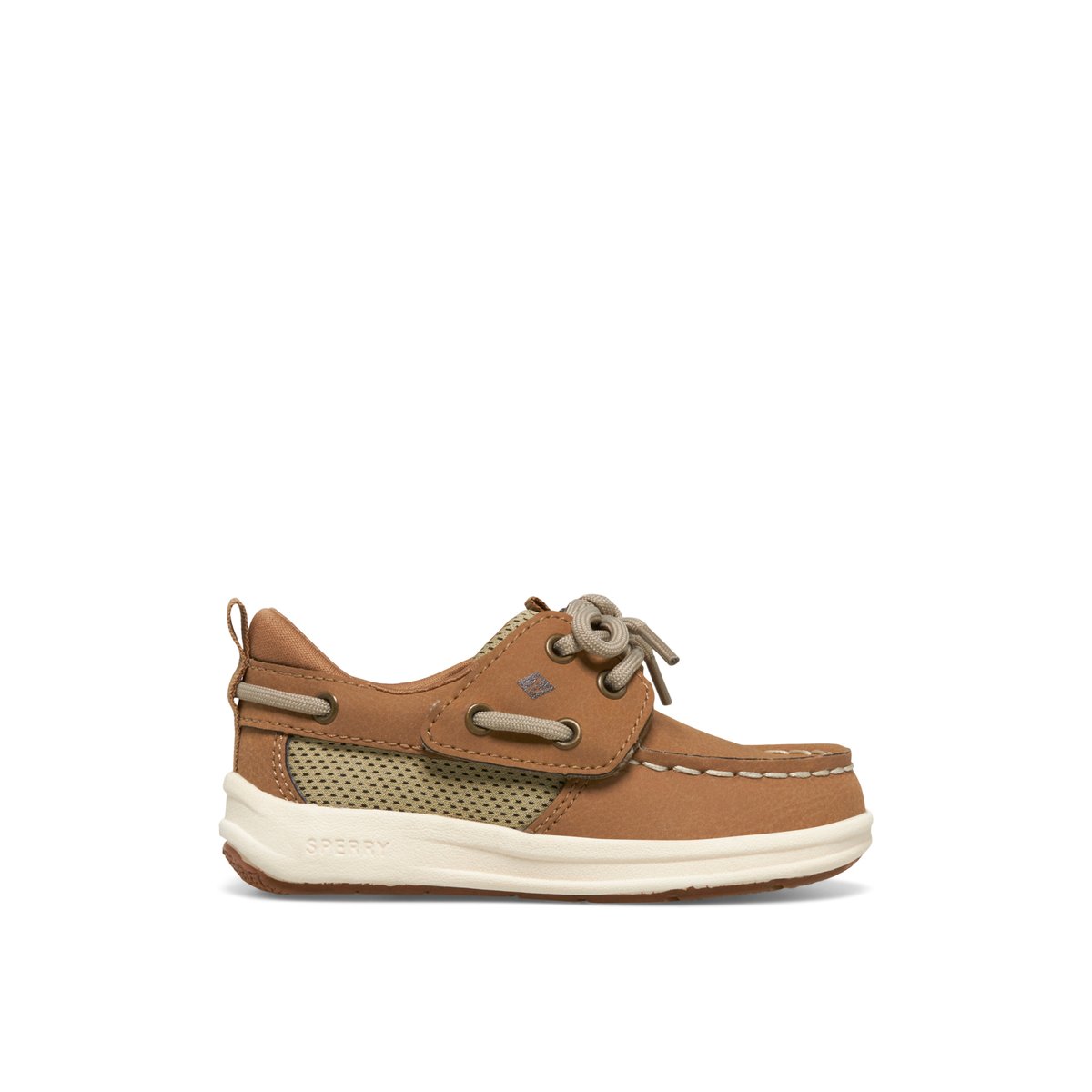 Medium Beige Sperry Fairwater PLUSHWAVE™ Jr Boat Shoes | 1520649-GN