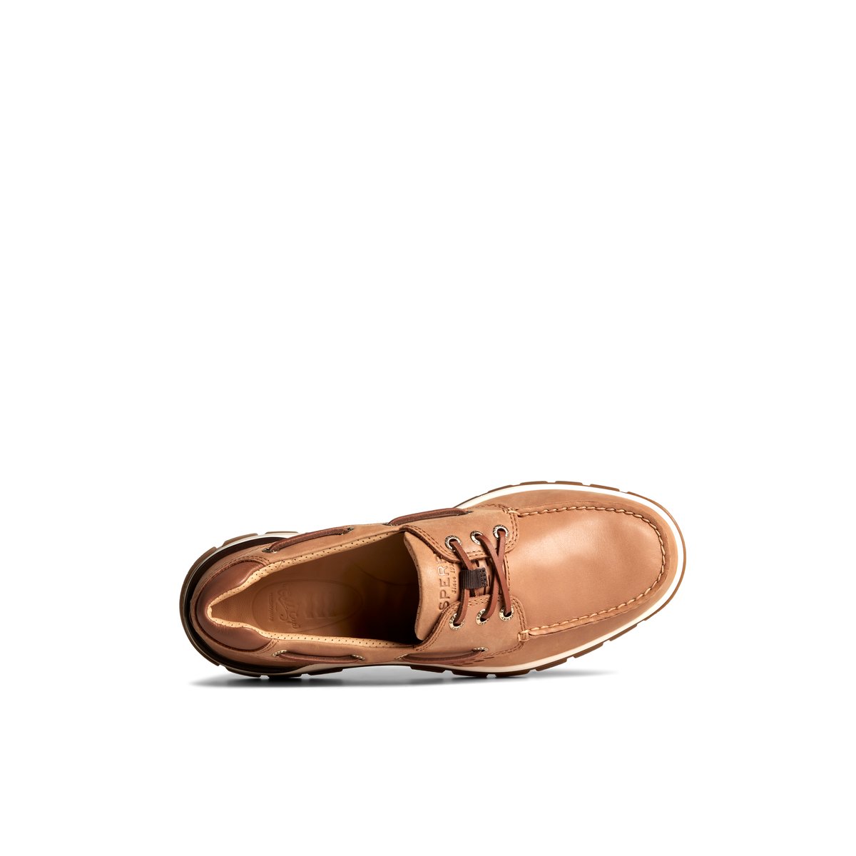 Medium Beige Sperry Gold Cup™ Billfish™ PLUSHWAVE™ Boat Shoes | 3816792-YG