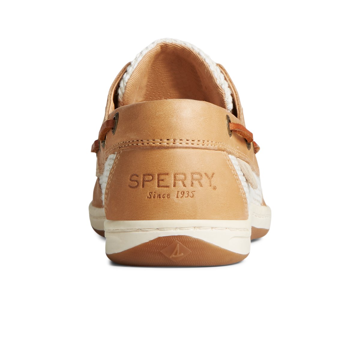 Medium Beige Sperry Koifish Two-Tone Boat Shoes | 0792345-AX