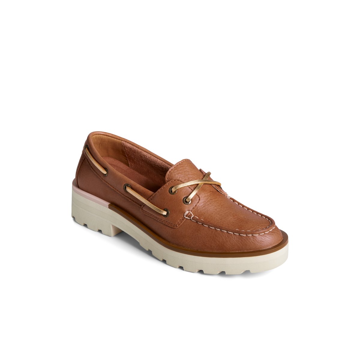 Medium Beige Sperry Lug Boat Shoes | 1487529-LU