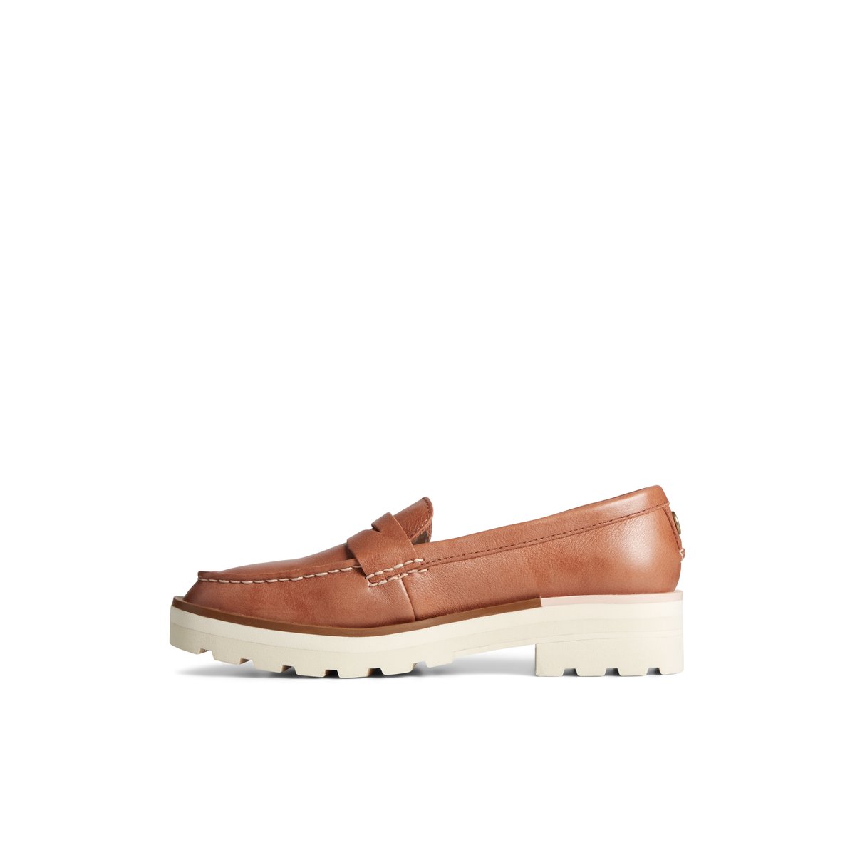 Medium Beige Sperry Lug Penny Loafer | 6549273-NZ