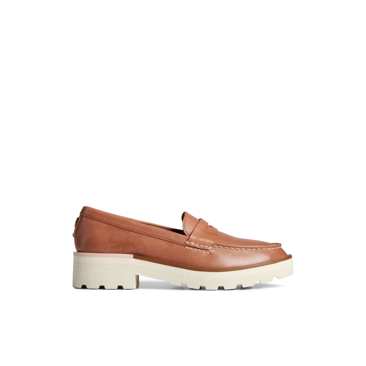 Medium Beige Sperry Lug Penny Loafer | 6549273-NZ