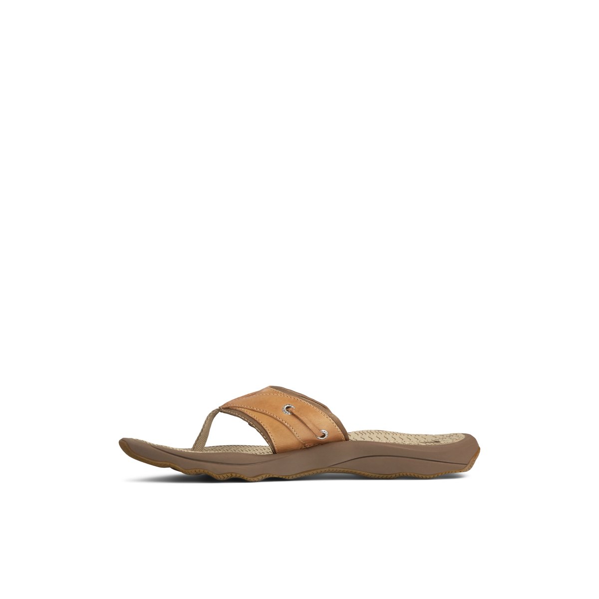 Medium Beige Sperry Outer Banks Flip Flop | 4751026-QG