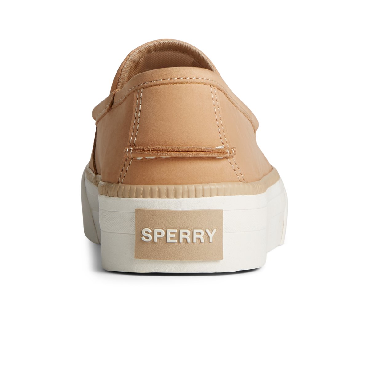 Medium Beige Sperry Sea Sailor Platform Sneakers | 0784691-KM