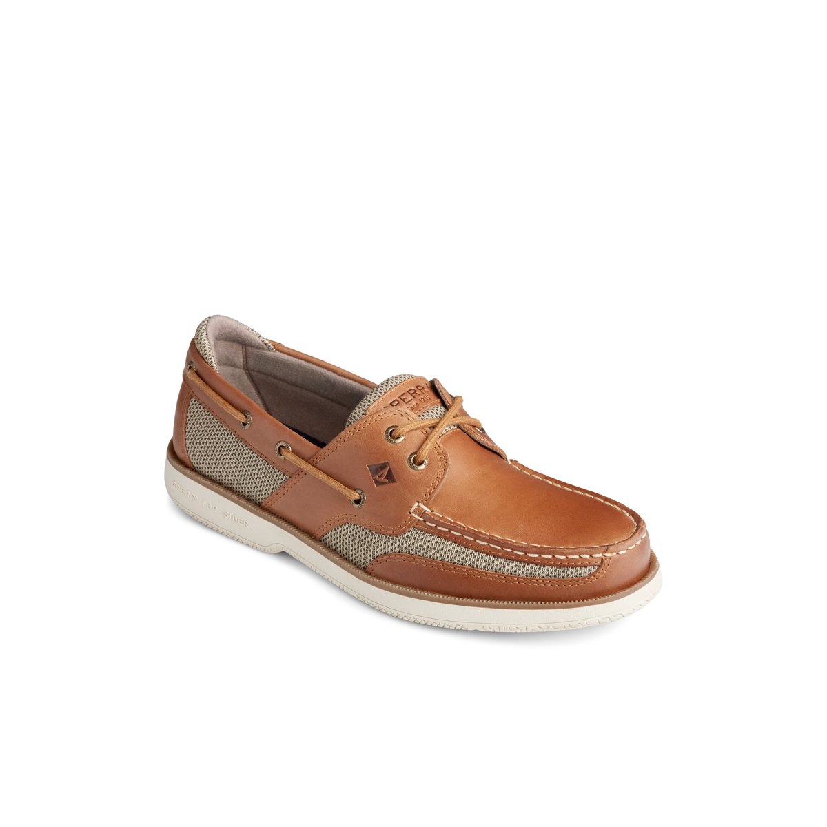 Medium Beige Sperry Surveyor 2-Eye Boat Shoes | 8450327-CX