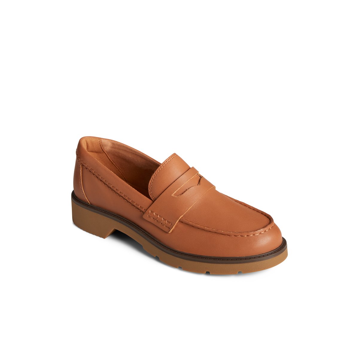 Medium Beige Sperry Wells Loafer | 2598036-UQ