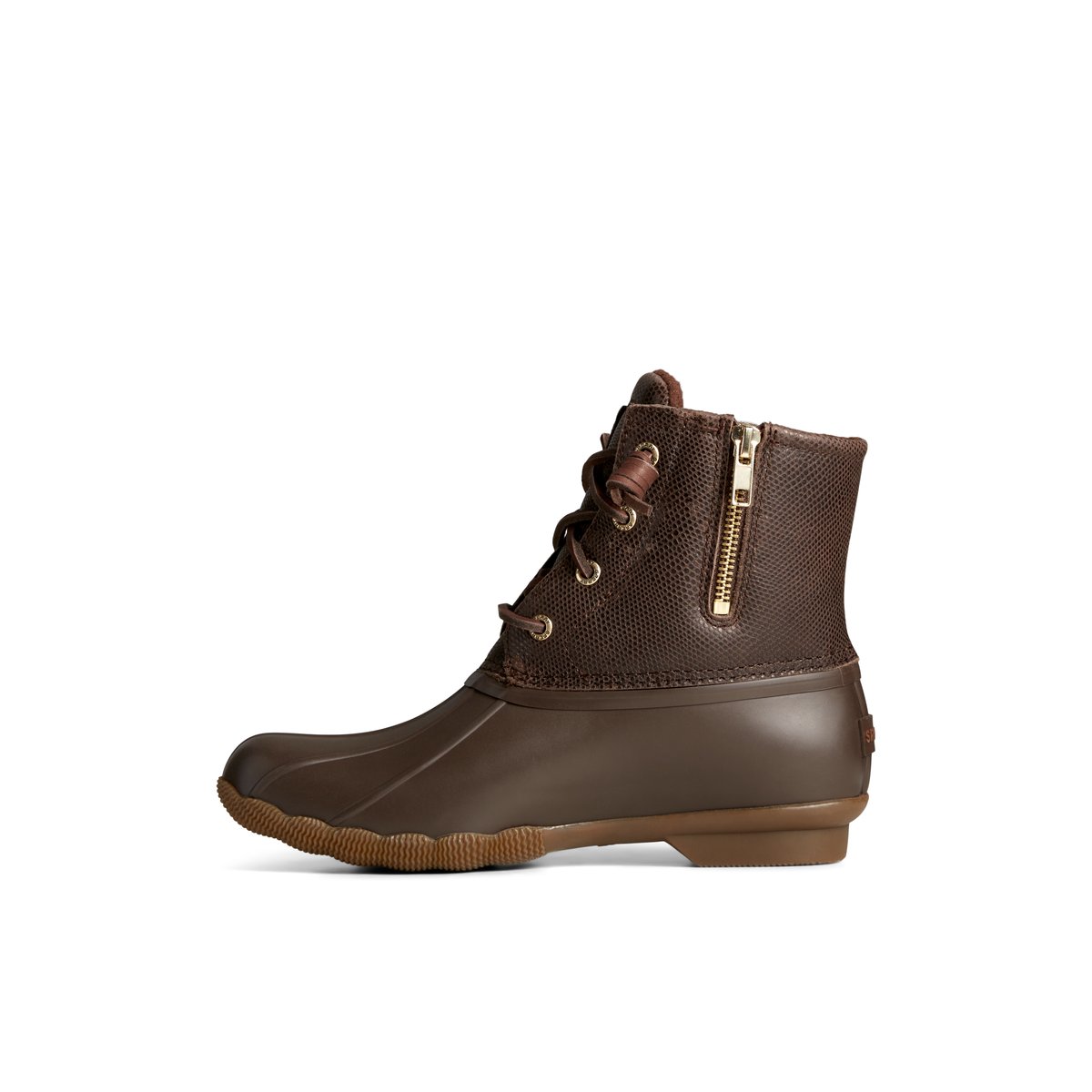 Medium Brown Sperry Saltwater Duck Boots | 3967042-XU