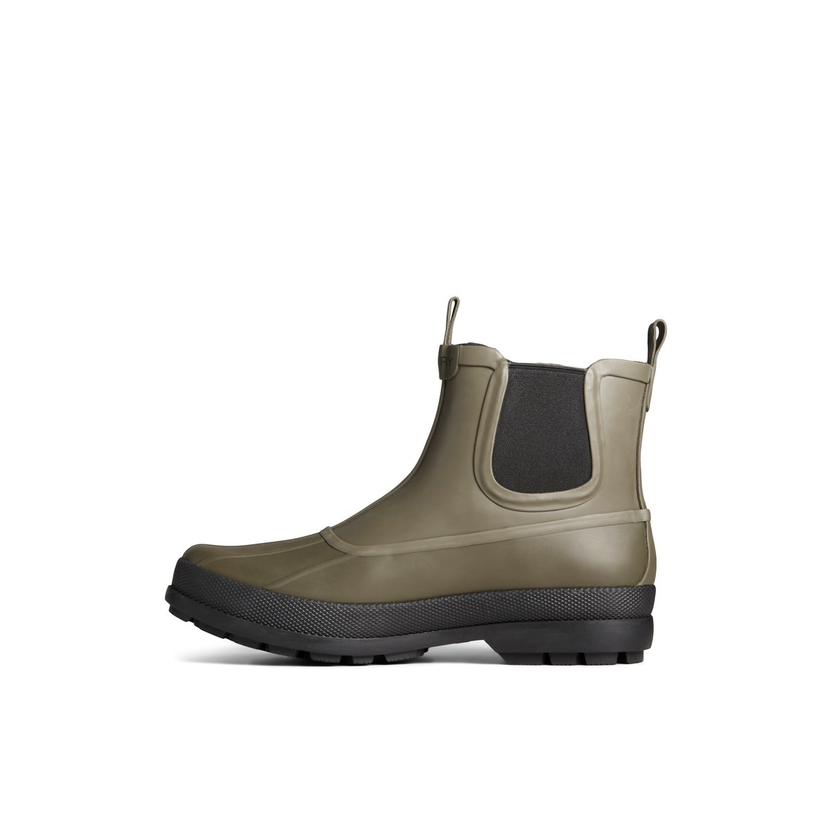 Medium Green Sperry Cold Bay Rubber Chelsea Boots | 6197830-NI