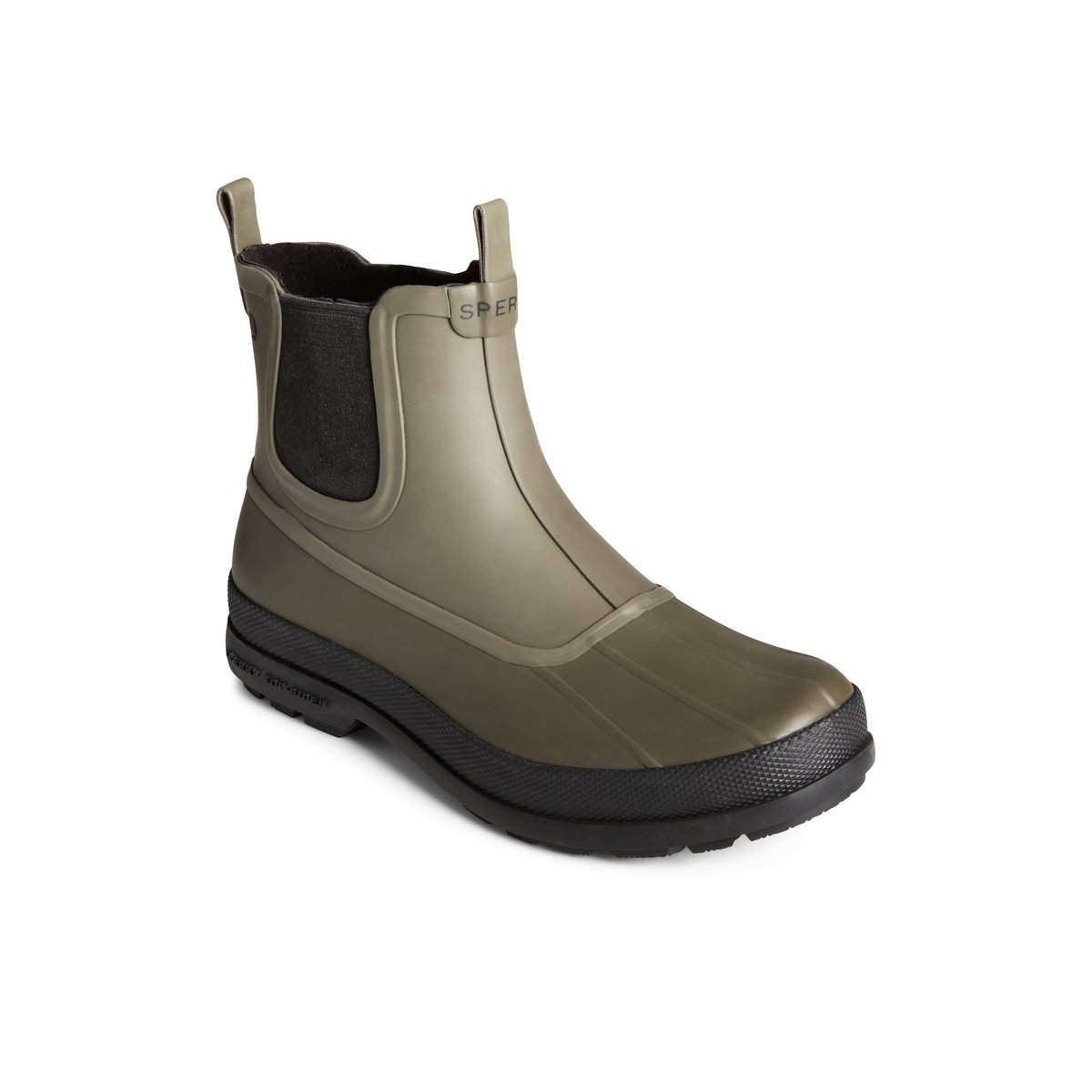 Medium Green Sperry Cold Bay Rubber Chelsea Boots | 6197830-NI