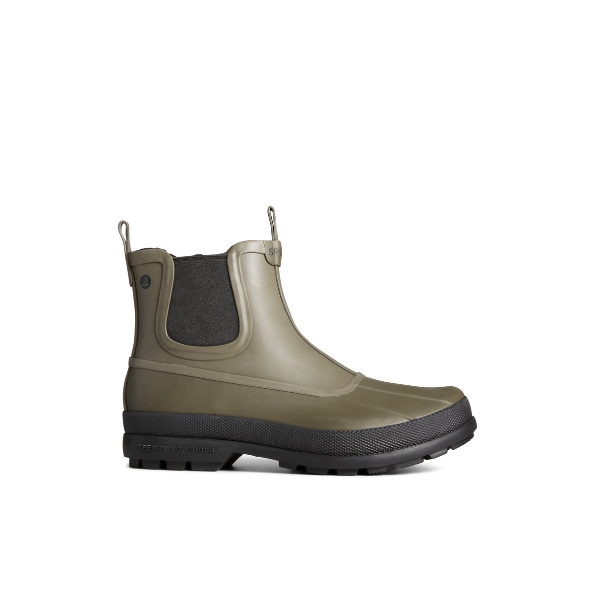 Medium Green Sperry Cold Bay Rubber Chelsea Boots | 6197830-NI