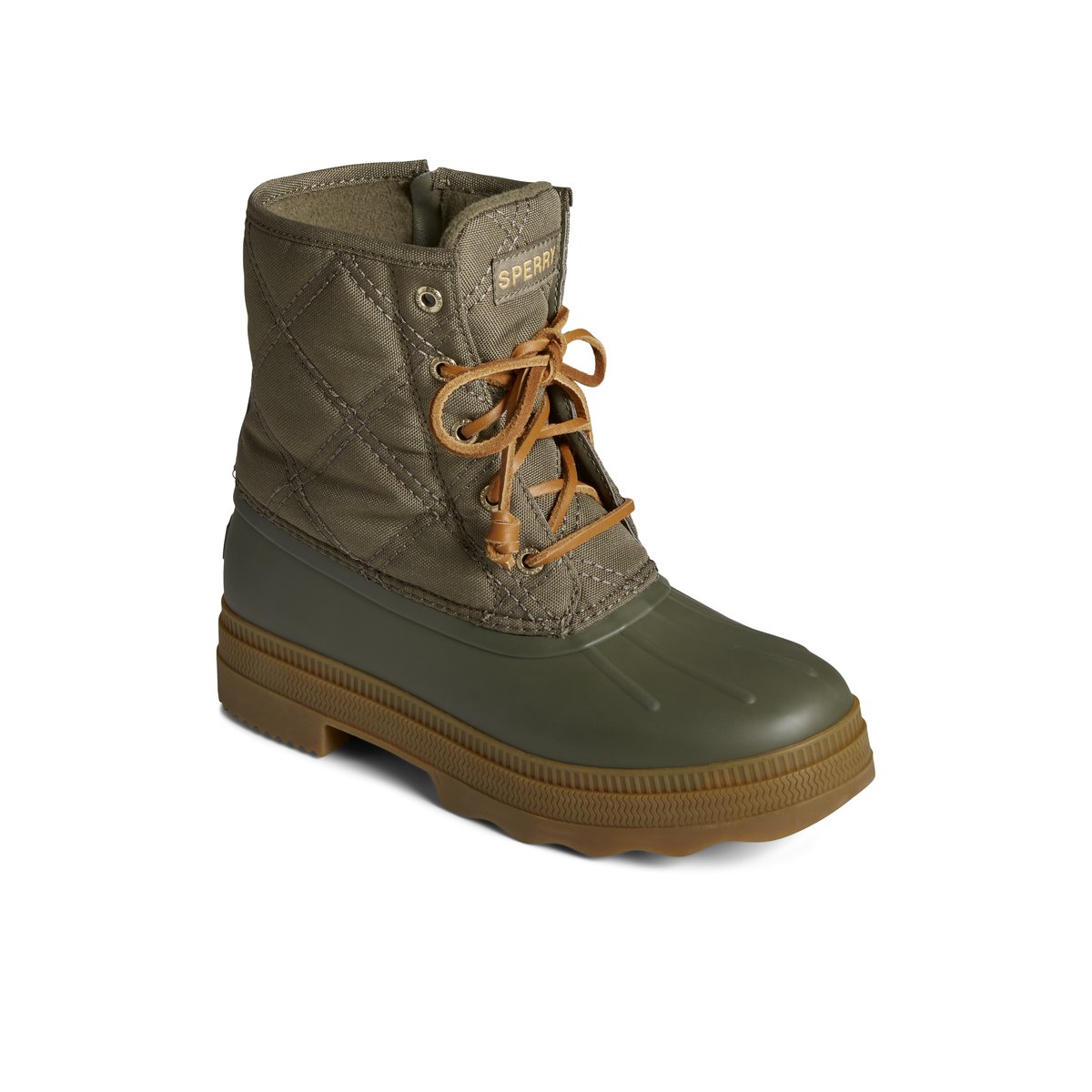 Medium Green Sperry Saltwater 2.0 Textile Duck Boots | 6301725-IM