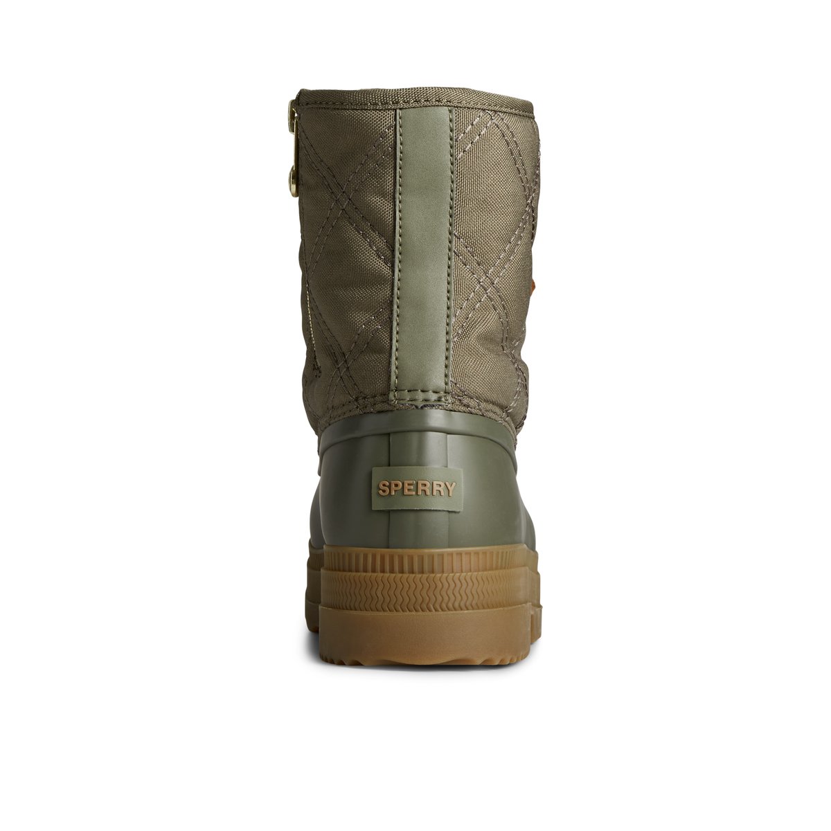 Medium Green Sperry Saltwater 2.0 Textile Duck Boots | 6301725-IM