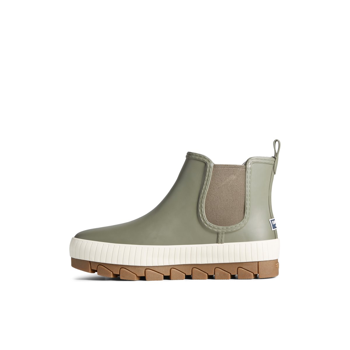 Medium Green Sperry Torrent Chelsea Waterproof Rain Boots | 1079235-DF