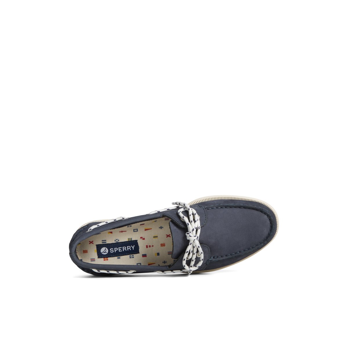 Navy Sperry Authentic Original™ Nautical Nubuck Boat Shoes | 4780356-RM