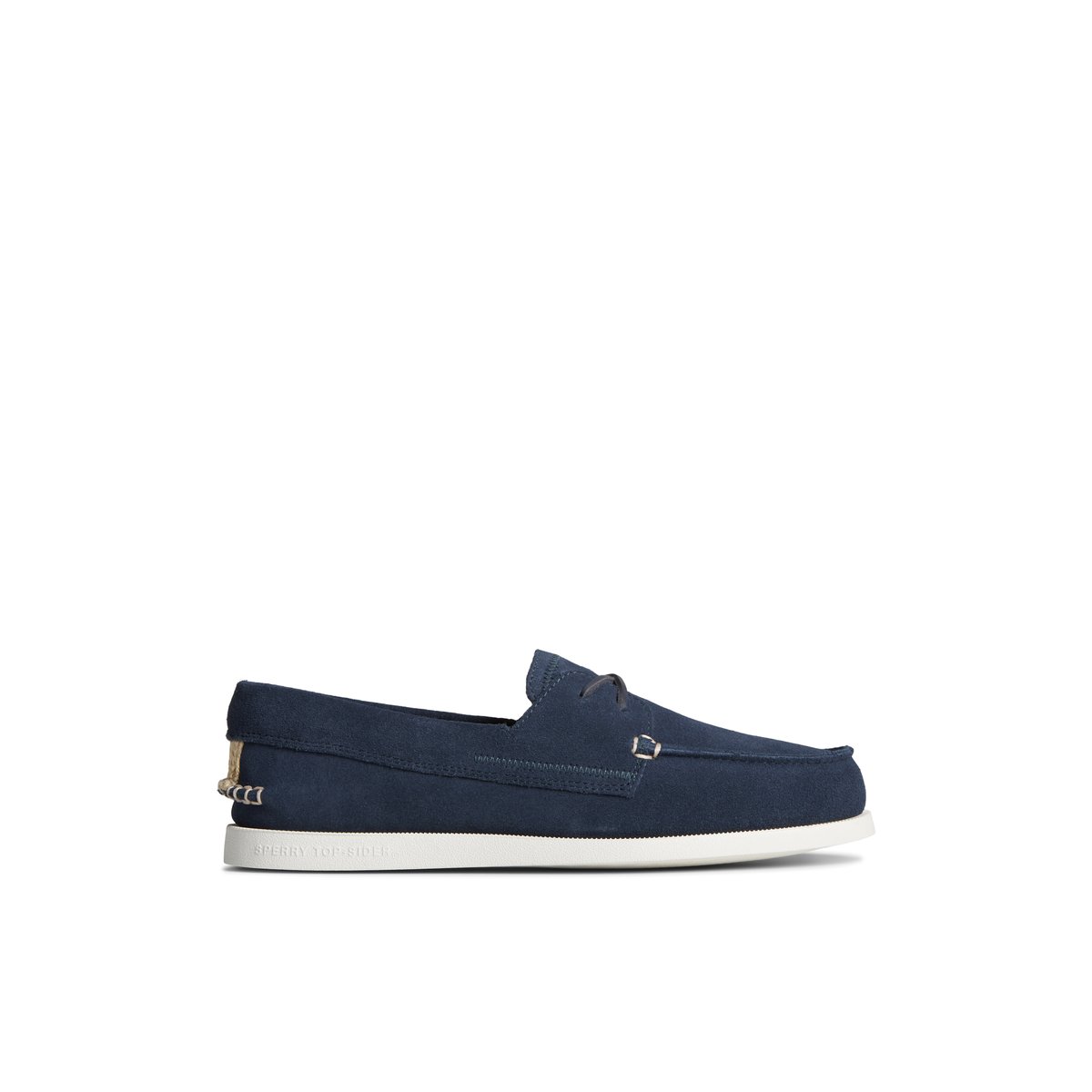 Navy Sperry Authentic Original™ Sirocco Suede Boat Shoes | 8590237-EJ