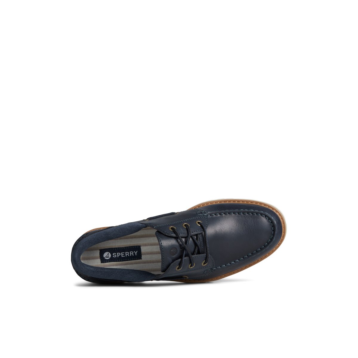 Navy Sperry Authentic Original™ Unlined Lug 3-Eye Boat Shoes | 9367028-SA