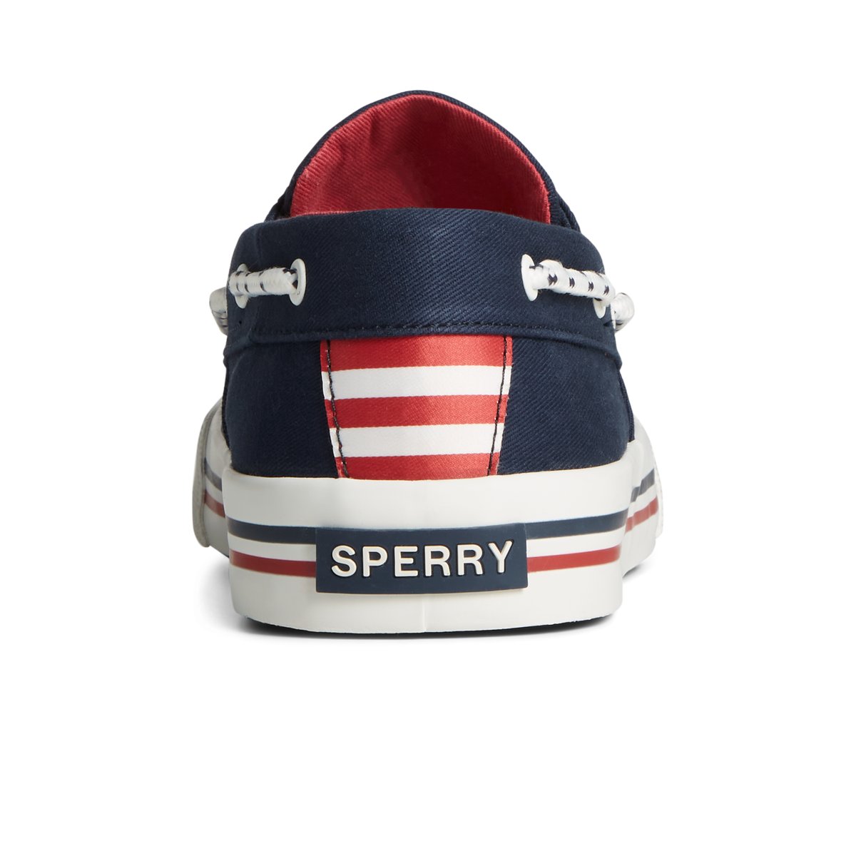 Navy Sperry Bahama II Nautical Sneakers | 2958410-KH