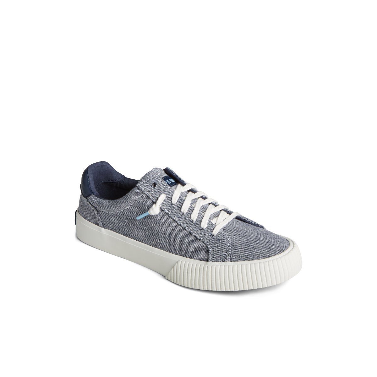 Navy Sperry Bermuda SeaCycled™ Canvas Sneakers | 5142690-RG