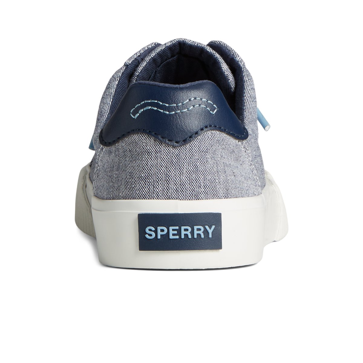 Navy Sperry Bermuda SeaCycled™ Canvas Sneakers | 5142690-RG