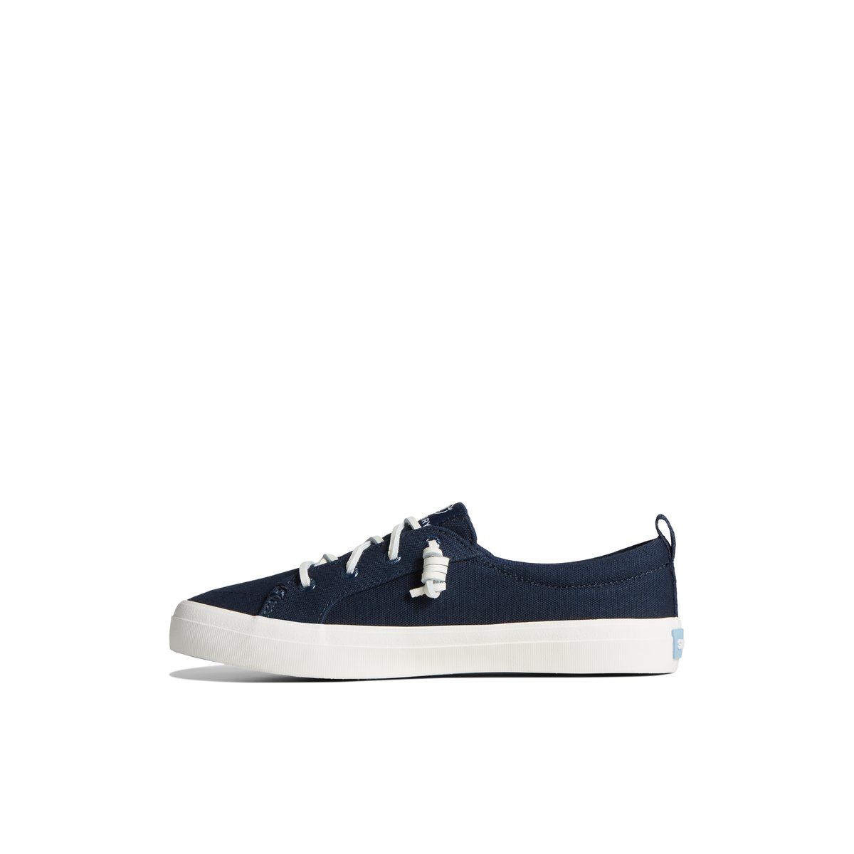 Navy Sperry Crest Vibe Floral Sneakers | 0589176-UG