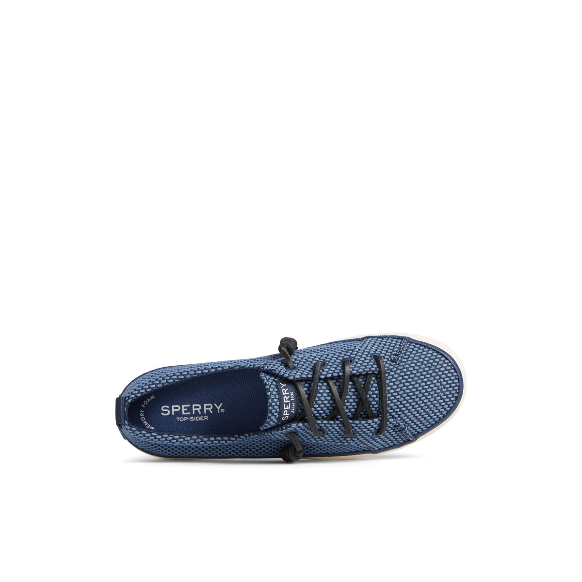 Navy Sperry Crest Vibe Two-Tone Sneakers | 5672413-VR