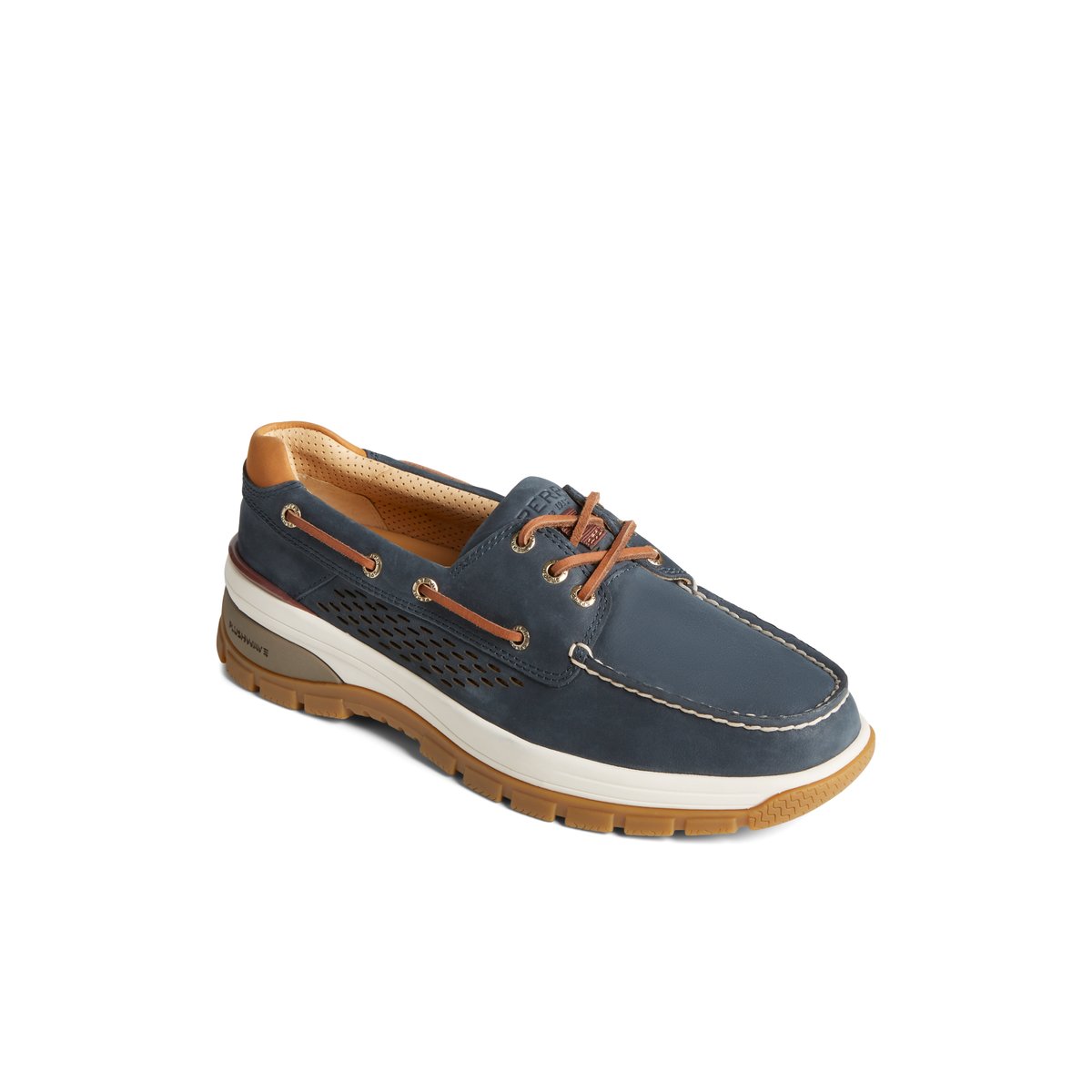 Navy Sperry Gold Cup™ Billfish™ PLUSHWAVE™ Boat Shoes | 0412589-TX